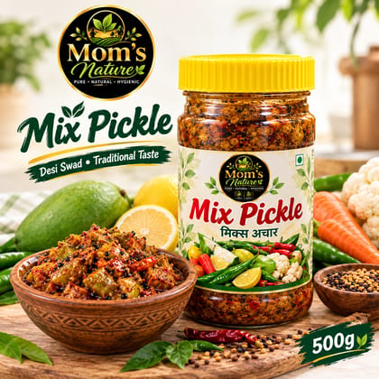 Mom's Nature Mix Pickle, 500g