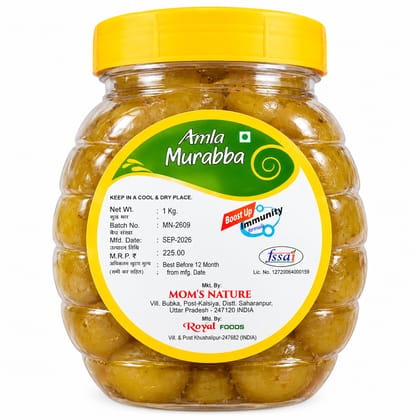 Mom's Nature Amla Murabba - 1Kg