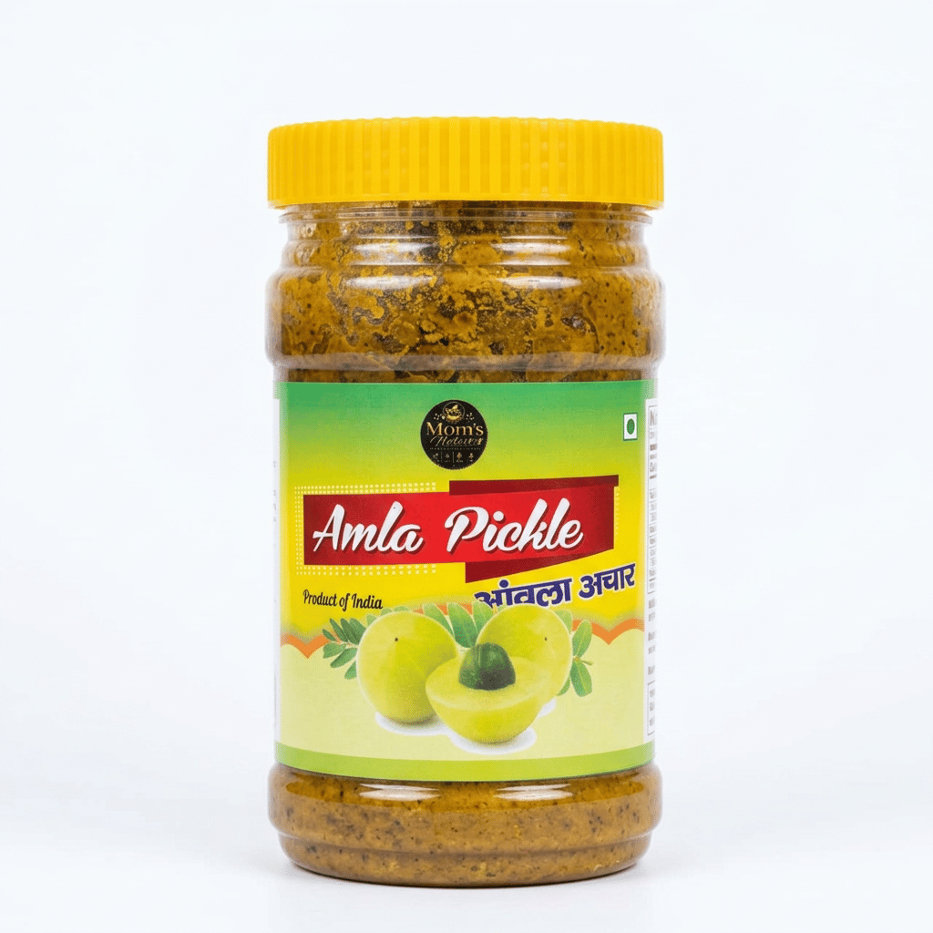 Mom's Nature Amla Pickle (Indian Gooseberry), 500gm